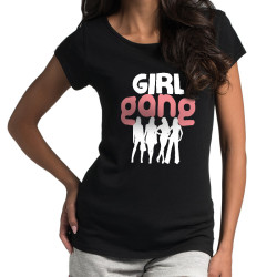Koszulka damska "Girl gang" - (nietoperz) damska.
