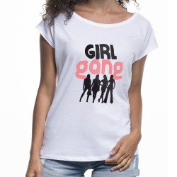 Koszulka damska "Girl gang" - (nietoperz) damska. 2