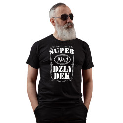 Koszulka dla dziadka - "Super dziadek Nr 1".
