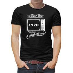 Koszulka na urodziny  40, 50, 60 ...- Nie jestem stary,...