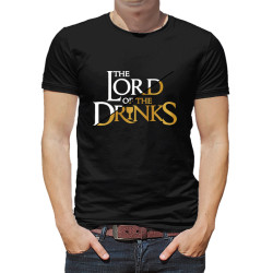 Koszulka UNISEX na urodziny - Lord of the drinks.