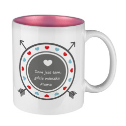 Kubek z perłowym środkiem specjalnie dla Mamy.