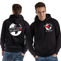 Bluza z kapturem z napisem " Najlepszy chłopak na świecie...