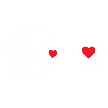 Bluza z kapturem z napisem " Najlepszy chłopak na świecie " - idealna na dzień chłopaka.