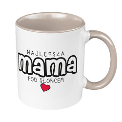 Kubek 330 ml kolorowy "Najlepsza Mama pod słońcem".