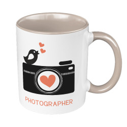 Kubek 330 ml kolorowy "Photographer" - specjalnie dla...