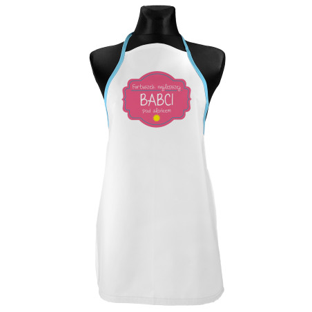 Fartuszek najlepszej babci pod słońcem.