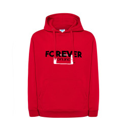Bluza z kapturem z napisem " Forever online " - unisex. 2