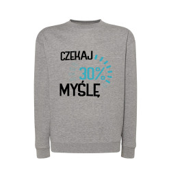 Śmieszna bluza męska lub damska (UNISEX) bez kaptura z...