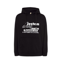 Damska bluza z kapturem dla mamy "Jestem dumną matką... ".