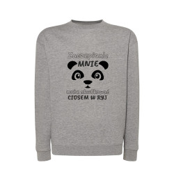Bluza bez kaptura z nadrukiem " Zaczepianie mnie może... 2