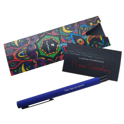 Pióro kulkowe z Twoją personalizacją- żółty lub granatowy.