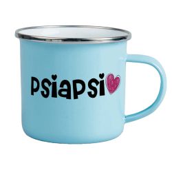 Kubek emaliowany dla najlepszej przyjaciółki- PSIAPSI-...