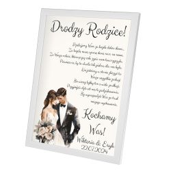 Ramka dla rodziców- Idealne podziękowanie z okazji ślubu... 2