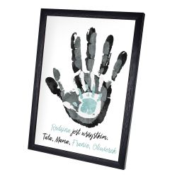 Plakat w ramie lub bez ramy -"Rodzina jest wszystkim"-4... 2