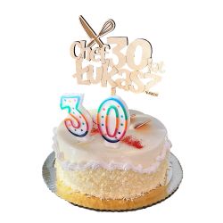 Topper na tort na urodziny - z imieniem solenizanta- dla...