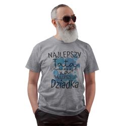 Koszulka dla taty z informacją o ciąży "Najlepszy Tata... 2