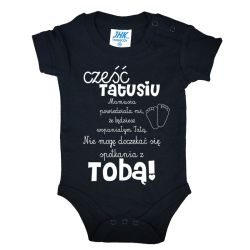 Body dla maluszka z napisem - Cześć Tatusiu- body z... 2