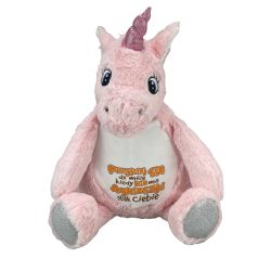 Różowy jednorożec z wyciąganym brzuszkiem oraz z... 2