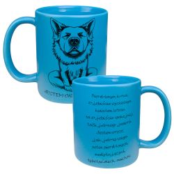 Matowy kolorowy kubek specjalnie dla nerwowej osoby...