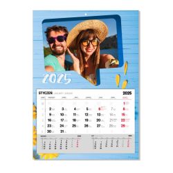 Kalendarz uniwersalny jednodzielny A3 z Twoim zdjęciem -... 2