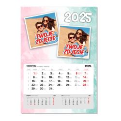 Kalendarz uniwersalny jednodzielny A3 z Twoim zdjęciem -...