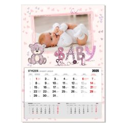 Kalendarz dziecięcy jednodzielny A3 z Twoim zdjęciem i...