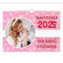 Foto Kalendarz ze zdjęciami specjalnie dla babci i...
