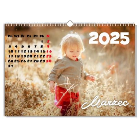 Foto Kalendarz ze zdjęciami rodzinnymi- uniwersalny, świetny na prezent pod choinkę.