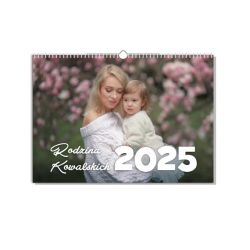 Foto Kalendarz ze zdjęciami rodzinnymi- uniwersalny,...
