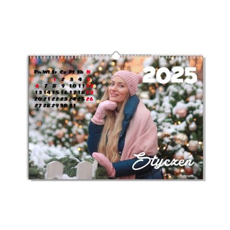 Foto Kalendarz ze zdjęciami rodzinnymi- uniwersalny, świetny na prezent pod choinkę.