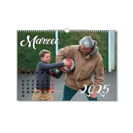 Foto Kalendarz ze zdjęciami specjalnie dla babci i dziadka.