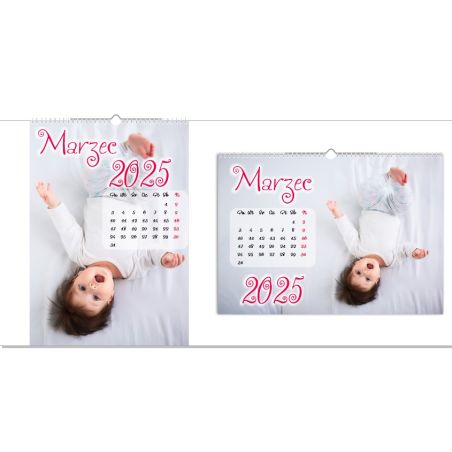Foto Kalendarz ze zdjęciami - dziecięcy-podaj imię dziecka.