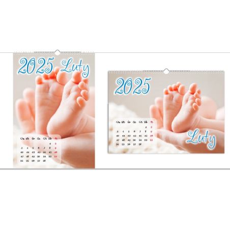 Foto Kalendarz ze zdjęciami - dziecięcy-podaj imię dziecka.