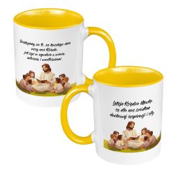 Kubek 330 ml kolorowy na dzień nauczyciela - dla Księdza...