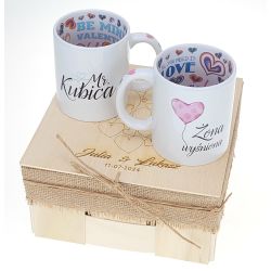 Zestaw kubków 330 ml All You need is love w pudełku - dla... 2