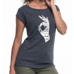 " It's okay" - koszulka (nietoperz) damska. 2
