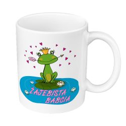 Kubek „Żajebista Babcia” / „Żajebisty Dziadek” 🐸☕✨ -...