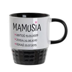 🧡 Kubek personalizowany dla Mamy lub Taty – z imionami i...