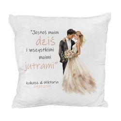 Poduszka ślubna – „Jesteś moim dziś…” 💖 2