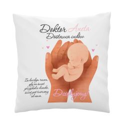 ✨ Poduszka „Doktor Aneta - Dostawca cudów” ✨