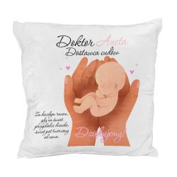 ✨ Poduszka „Doktor Aneta - Dostawca cudów” ✨ 2