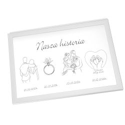 📖❤️ Ramka  "Nasza Historia" ❤️📖