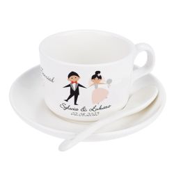 Filiżanka dla nowożeńców- super prezent z okazji ślubu,...