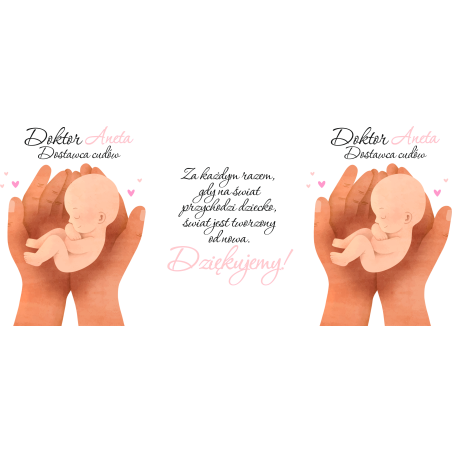 🩺 Kubek kawowy "Doktor dostawca cudów" – idealny dla lekarza z porodówki! 👶☕
