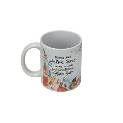 Kubek z dedykacją dla nauczyciela – „Wielkie Serce i...