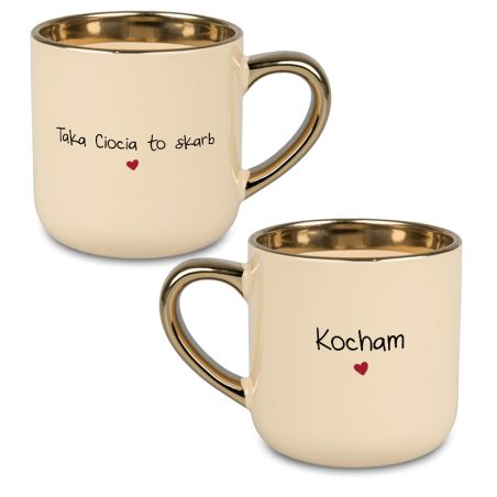 Kubek dla cioci 400 ml „Taka Ciocia to Skarb” – wyjątkowy prezent dla ukochanej cioci